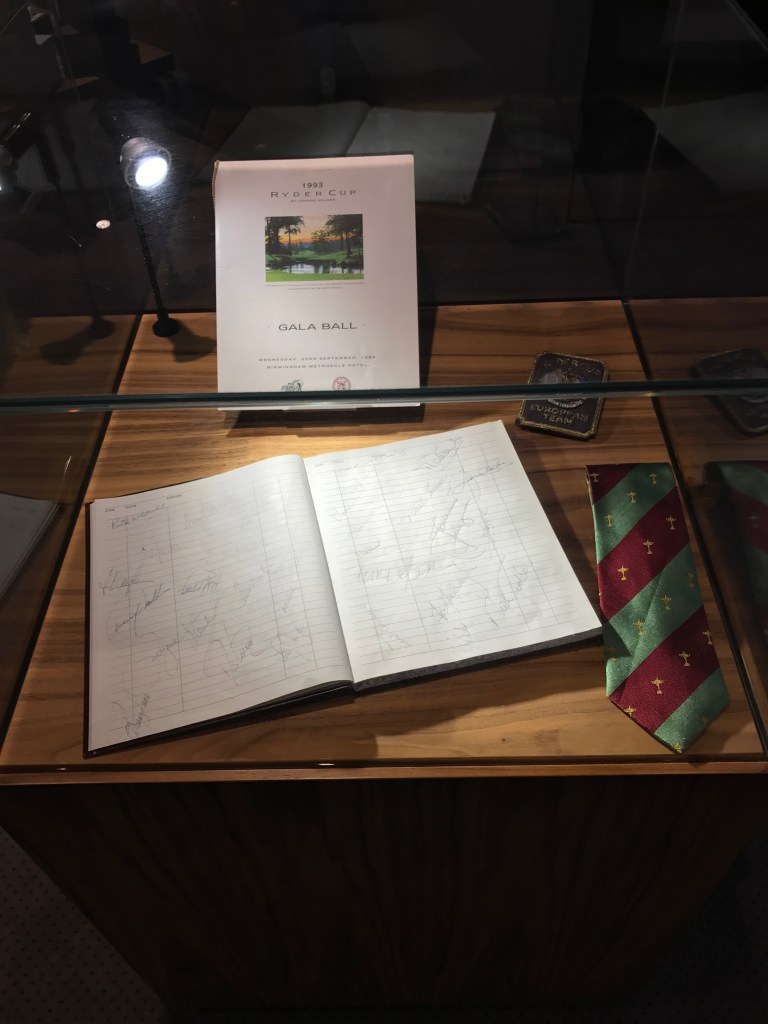 Ryder Cup memorabilia