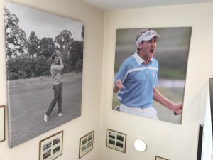Along the PGA Training Centre stairway