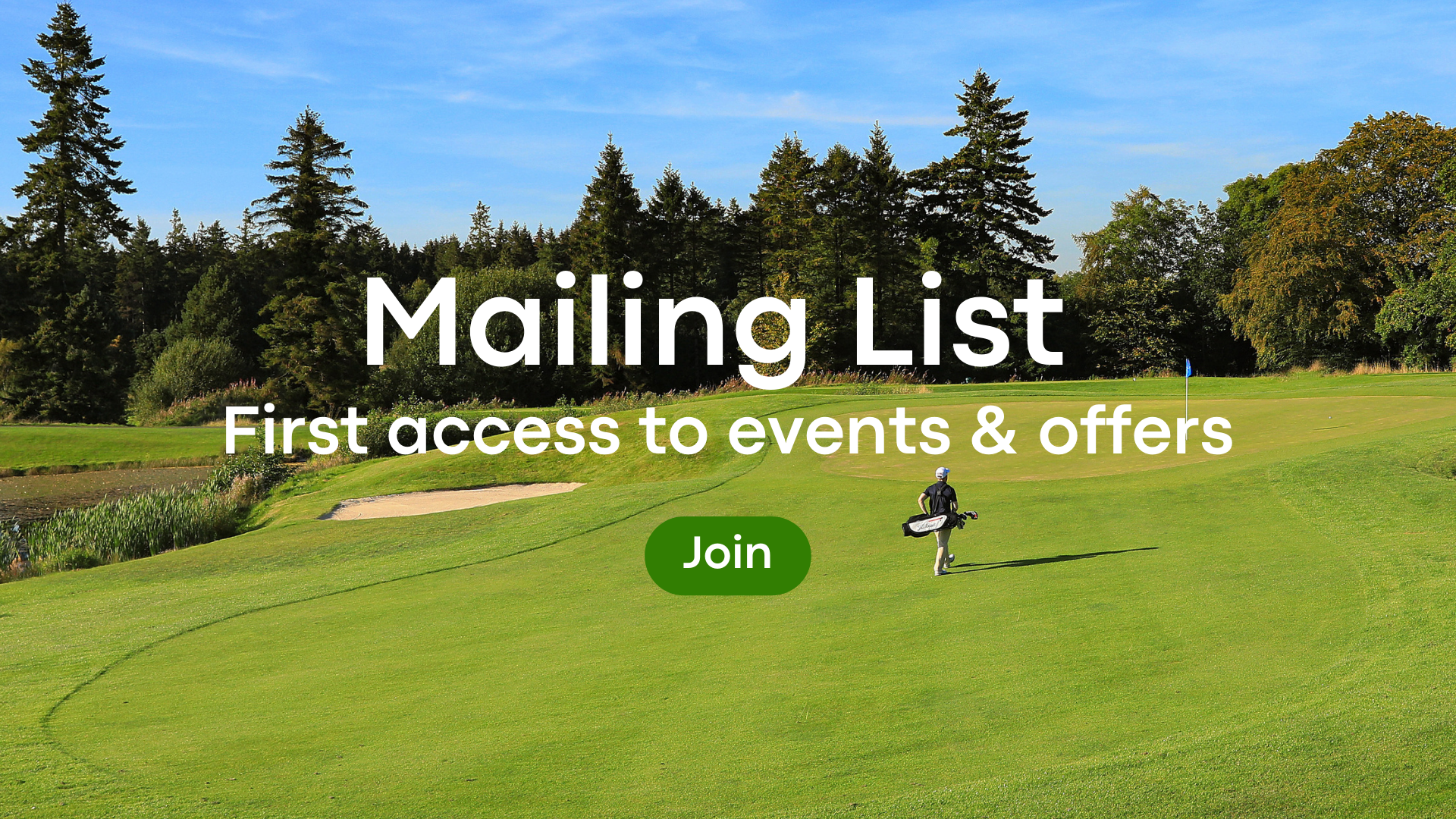 Gary Shaw Golf Mailing List